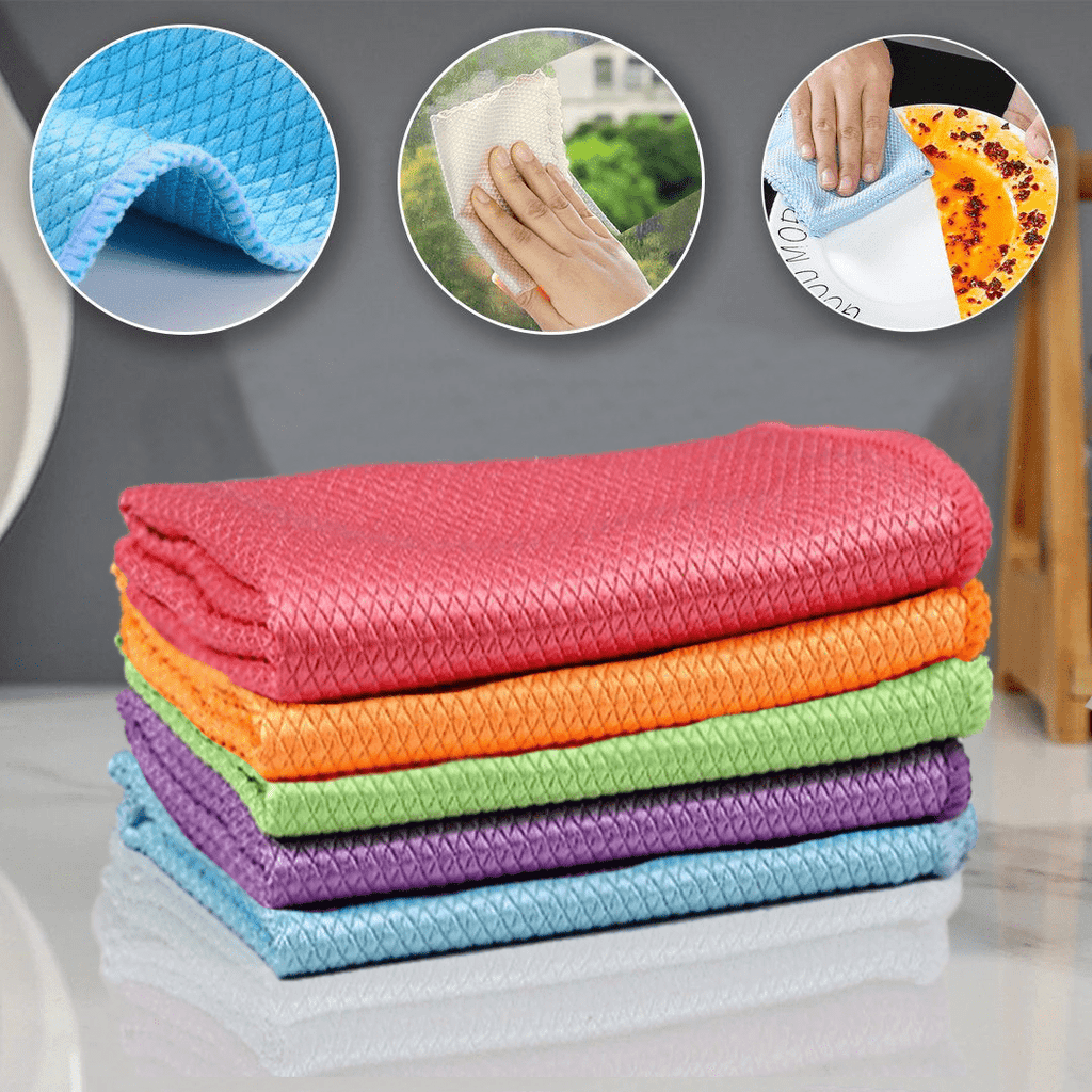 Lively® Accessoires cuisines 5 Pièce Chiffons en microfibre | Lively®